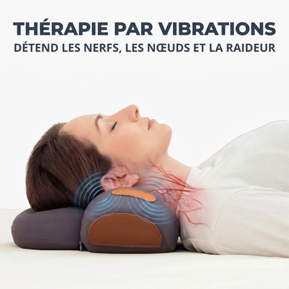 Fini les Nuits Sans Sommeil à Cause du Cou — Masseur Cervical Kivo 3 Fonctions