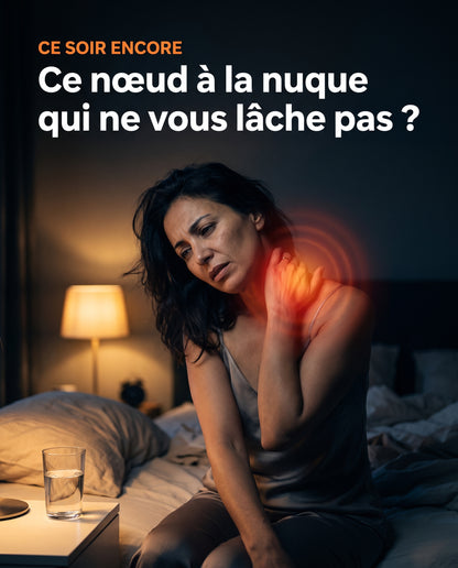 Fini les Nuits Sans Sommeil à Cause du Cou — Masseur Cervical Kivo 3 Fonctions