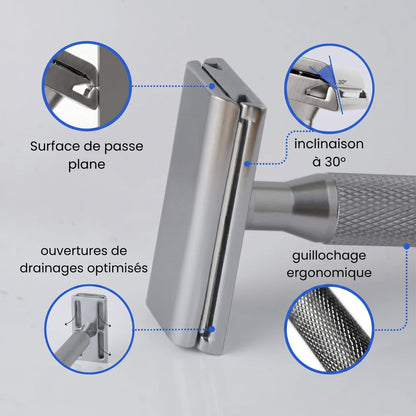 Kivo ALZ-PREMIUM — Rasez-vous sans jamais craindre la coupure.