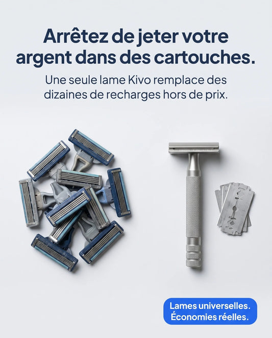 Kivo ALZ-PREMIUM — Rasez-vous sans jamais craindre la coupure.
