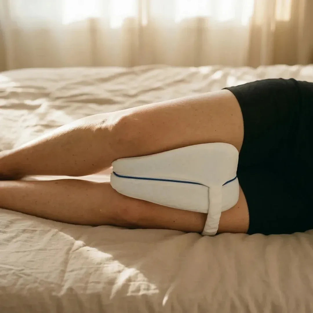 Coussin Orthopédique Kivo — Anti-douleur hanches, dos et genoux pour dormeurs latéraux